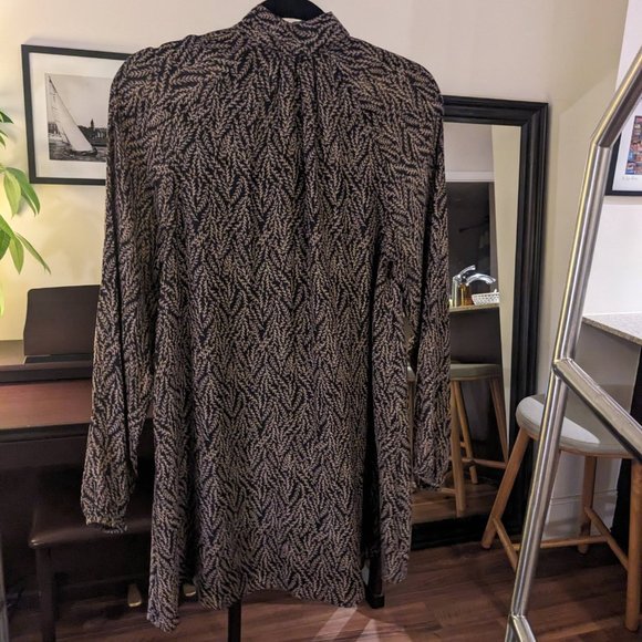 TALULA @ ARITZIA - Neck Tie Mini Dress (Size S) - Picture 2 of 5